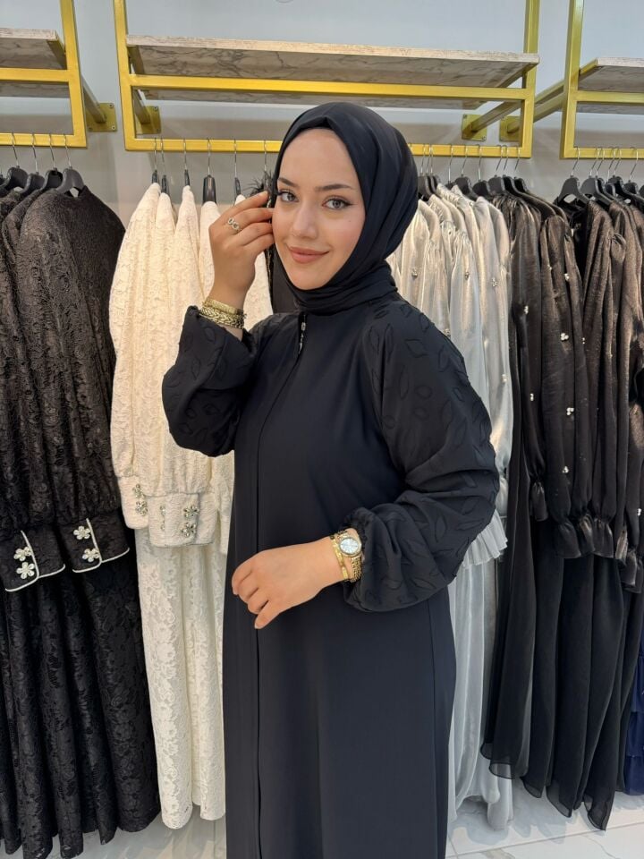 Reglan Ferace Dubai İpeği
