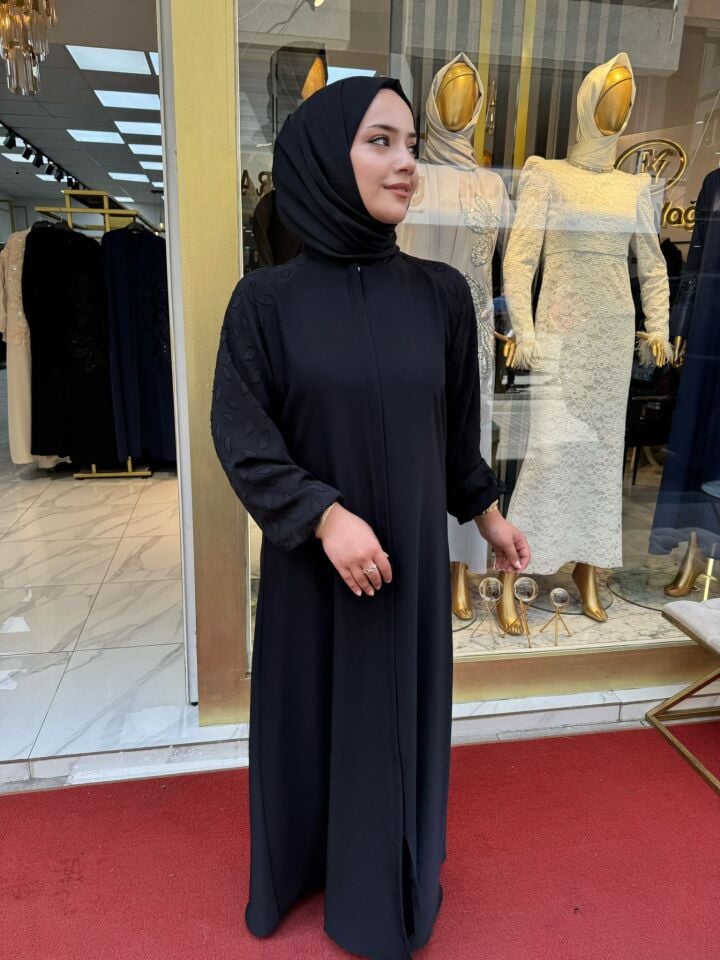 Reglan Ferace Dubai İpeği