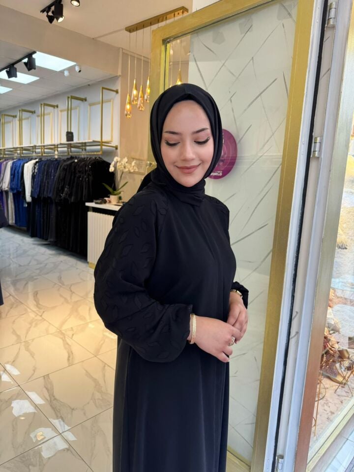 Reglan Ferace Dubai İpeği