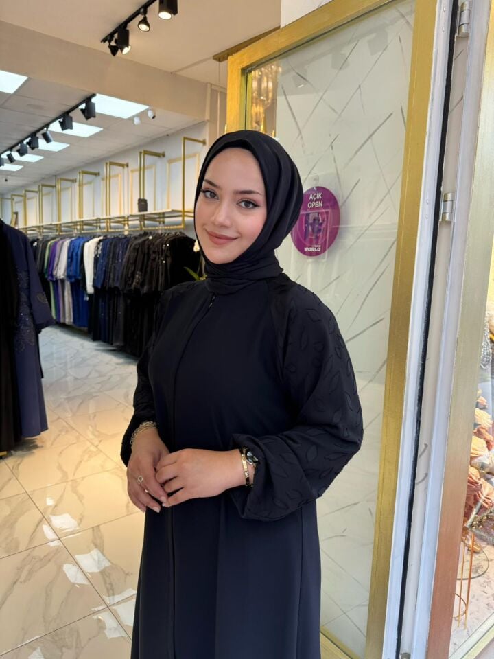 Reglan Ferace Dubai İpeği