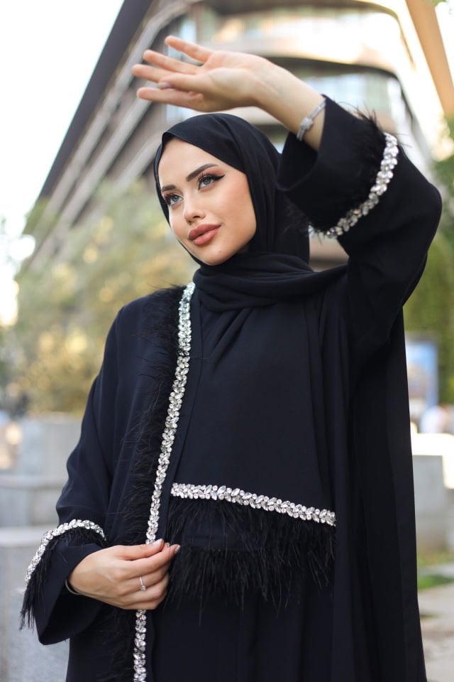 Tasarım Şerit Abaya