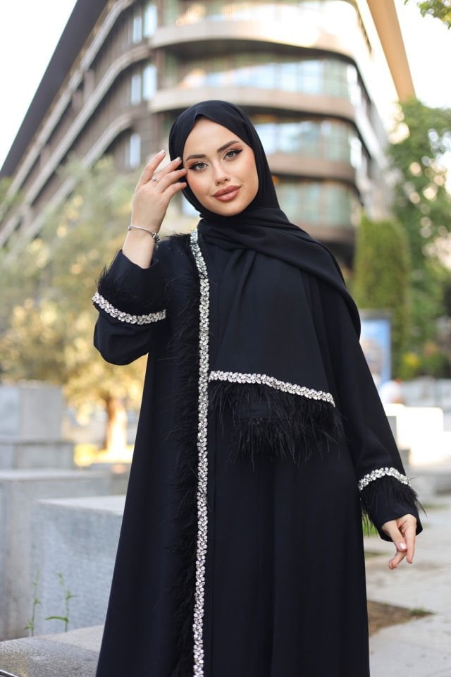 Tasarım Şerit Abaya