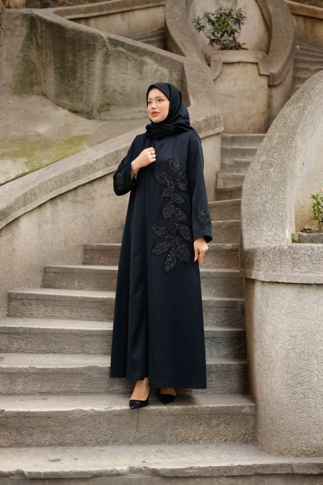 Büşra Abaya - 3 Farklı Renk Seçeneği