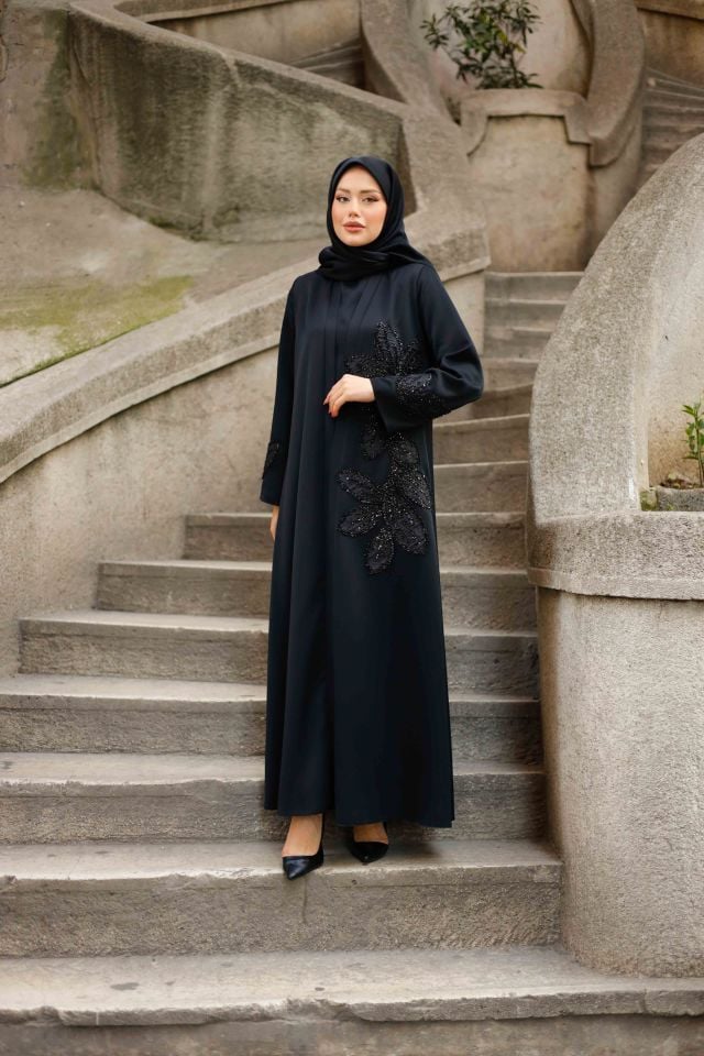 Büşra Abaya - 3 Farklı Renk Seçeneği