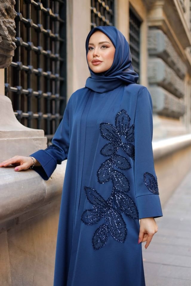 Büşra Abaya - 3 Farklı Renk Seçeneği