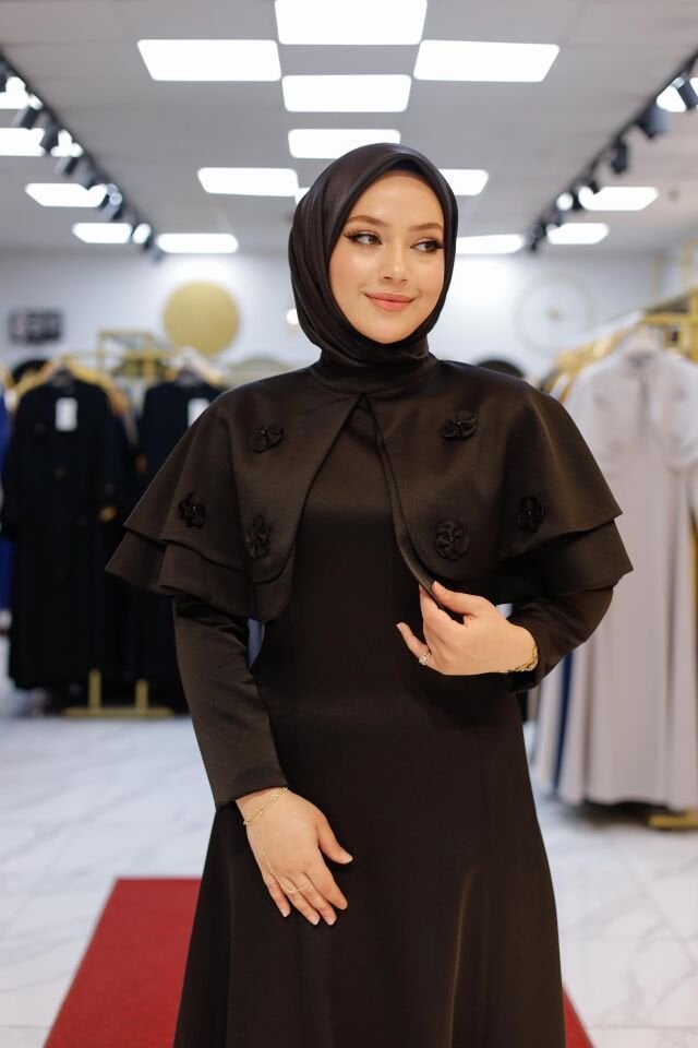 Zerafet Makro Abiye Elbise