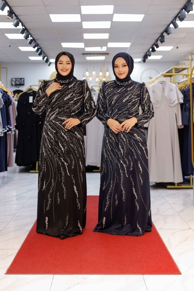 Yıldız Yağmuru Abiye Elbise