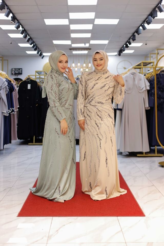 Yıldız Yağmuru Abiye Elbise