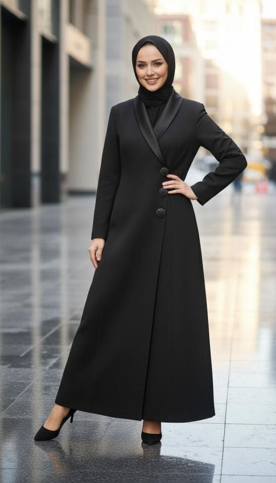 Astarlı Ceket Ferace