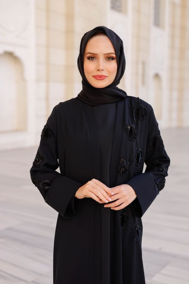 Dubai İpeği Meriç Abaya