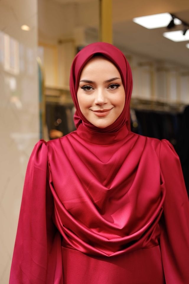 Fuşya Eşarp