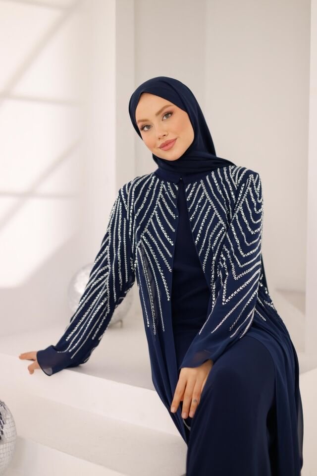 Arel Işıltılı Abaya